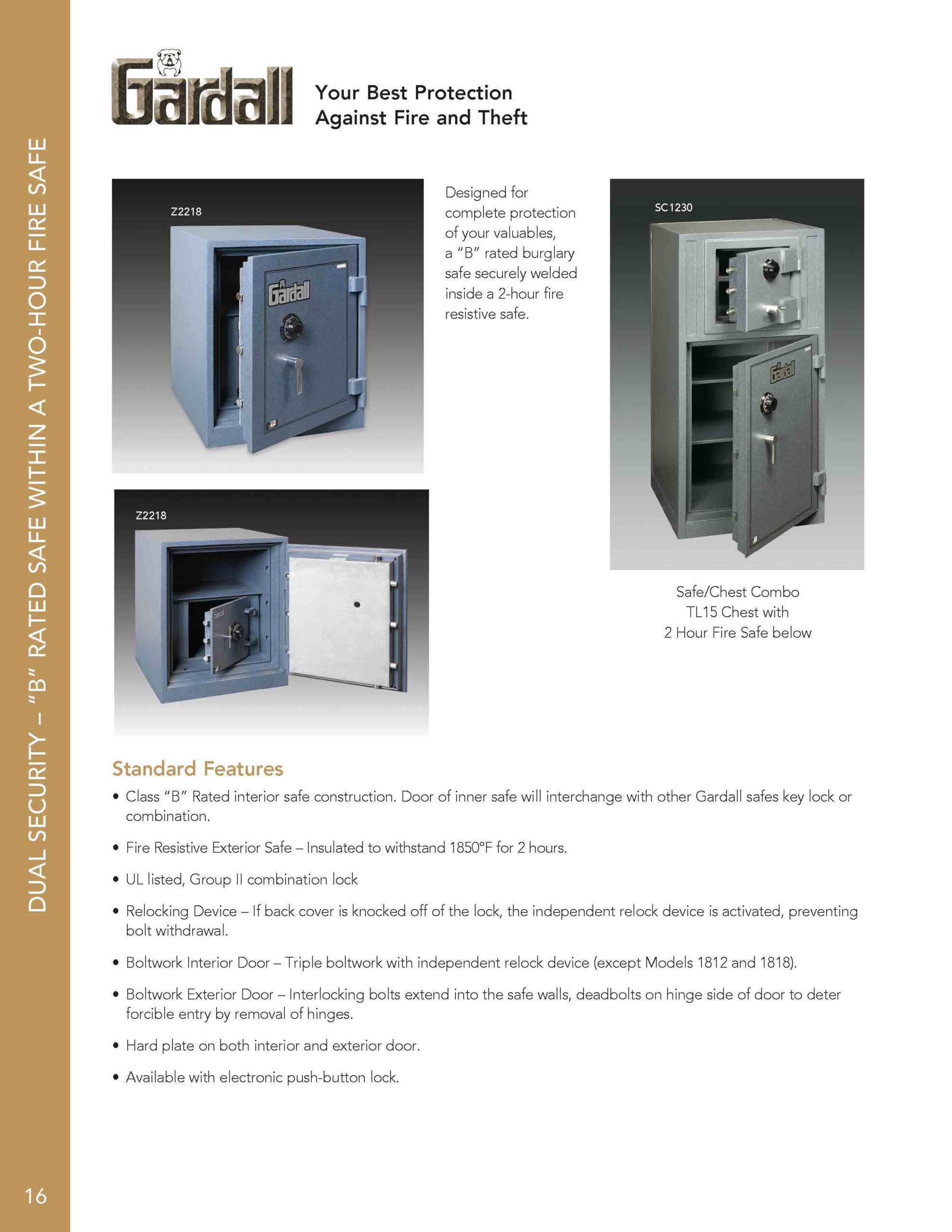 Dual security safe catalog